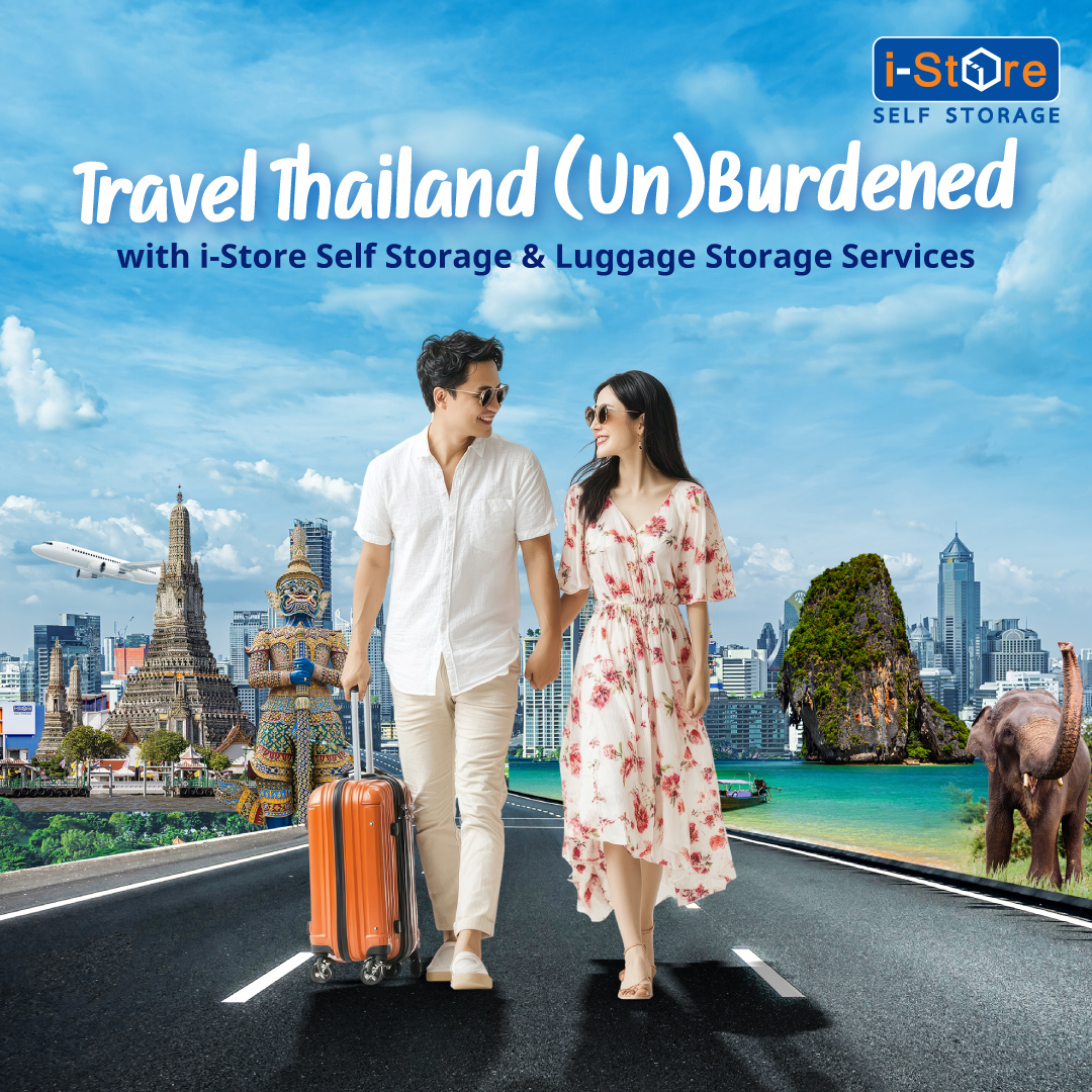 Travel Thailand (Un)Burdened with i-Store Self Storage & Luggage Storage Services