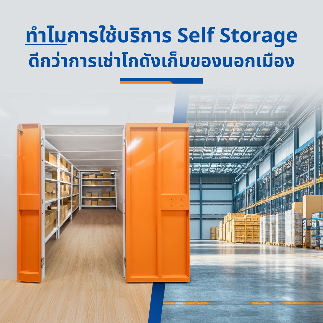 Why is Self Storage a Better Choice Than Renting a Warehouse Outside the City?
